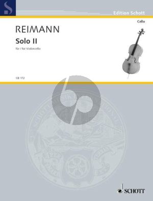 Reimann Solo II Violoncello allein