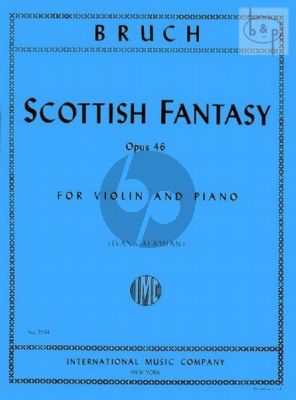 Scottish Fantasy Op.46 for Violin and Piano