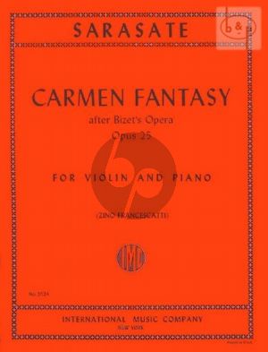 Carmen Fantasy Op.25 Violin-Piano