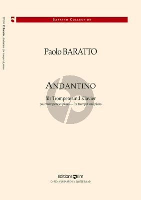 Baratto Andantino for Trumpet and Piano (Trump.Bb)