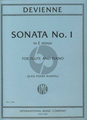 Devienne Sonate Op. 58 No.1 e-minor Flute and Piano (Jean-Pierre Rampal)