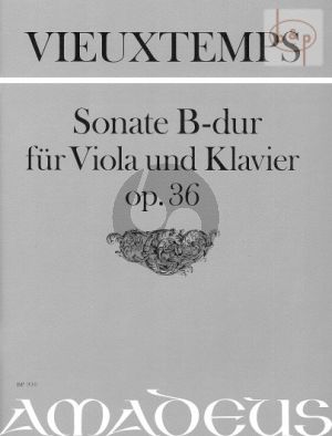 Sonate B-dur Op.36 Viola-Klavier