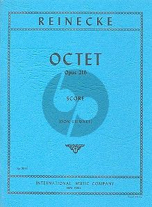 Reinecke Octet Op. 216 Flute, Oboe, 2 Clarinets, 2 Horns and 2 Bassoons (Score) (Don Stewart)