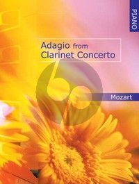 Mozart Adagio from Clarinet Concerto KV 622 Piano Solo (arranged by James Patten) Nabestellen