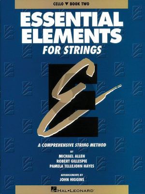 Gillespie Allen Hayes Essential Elements for Strings Vol.2 Violoncello (Original Edition Blue Cover)