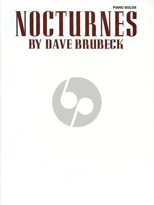 Brubeck Nocturnes for Piano solo
