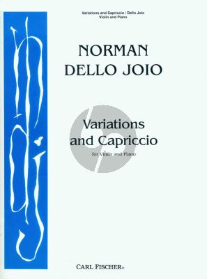 Dello Joio Variations and Capriccio Violin and Piano (1949)