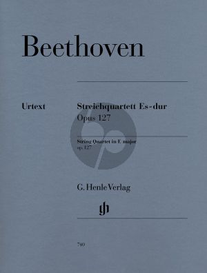 Beethoven Quartett Es-dur Op.127 2 Vi.-Va.-Vc. (Stimmen) (Emil Platen) (Henle-Urtext)