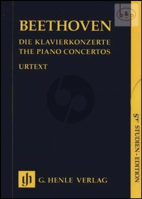 Concertos (No.1 - 5) (Piano-Orch.) (Study Score)