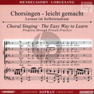 Lobgesang Op. 52 Sopran Chorstimme CD