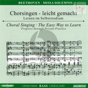 An die Freude (Schlusschor Symphonie No.9) mit Chorfantasie c-moll Op.80 (Bass Chorstimme)