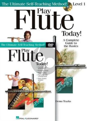 Clements Play Flute Today Beginner's Pack (Book-CD-DVD)