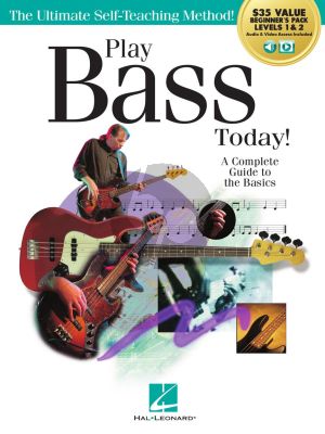 Kringel Play Bass Today. Beginner's Pack (Includes Book 1, Book 2, Audio & Video)
