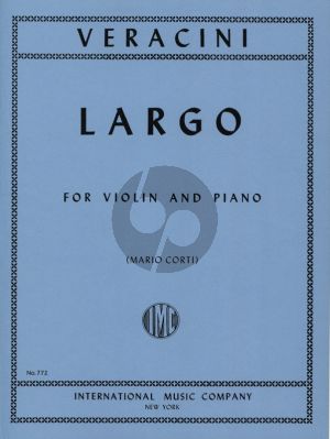 Veracini Largo Violin and Piano (Mario Corti)