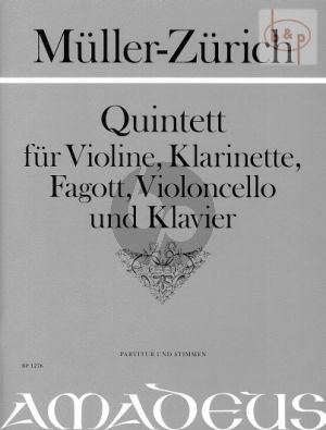Quintet Op.74 (Vi.-Clar.(Bb)-Bsn.-Vc.-Piano)