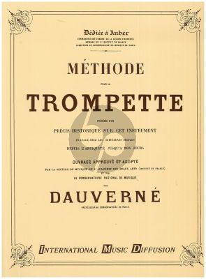 Dauverne Methode pour Trompette