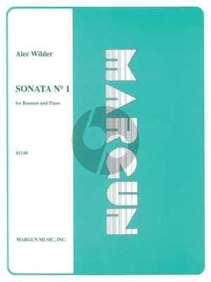 Wilder Sonata No.1 Bassoon and Piano