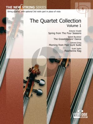 Quartet Collection Vol.1 (with opt. Violin 3 part) (Score/Parts) (edited by G. van Rompaey)