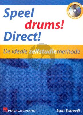 Schroedl Speel Drums Direct! Bk-Cd (De ideale zelfstudie methode)