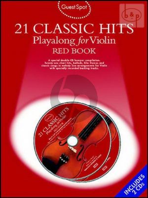 Guest Spot 21 Classic Hits Playalong (Violin) (Bk- 2 Cd's)