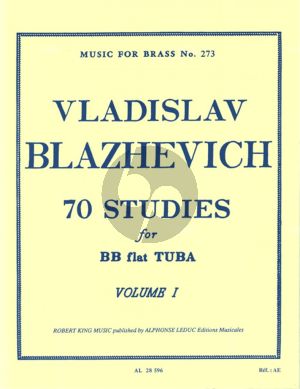 Blazhevich 70 Studies Vol. 1 B-flat Tuba (BC)