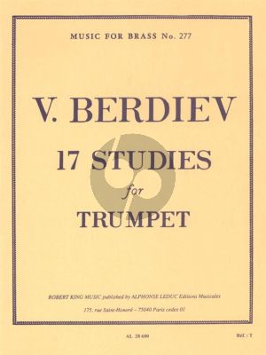 Berdiev 17 Studies for Trumpet
