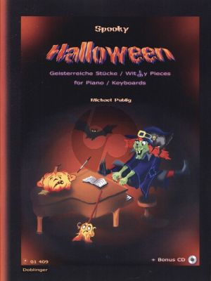 Publig Spooky Halloween Klavier (Bk-Cd) (Geisterreiche Stucke / Witchy Pieces)