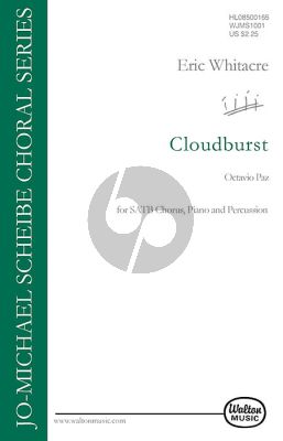 Whitacre Cloud Burst SATB