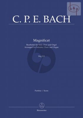 Magnificat WQ 215 (Bearbeitet fur Soli, Chor und Orgel)