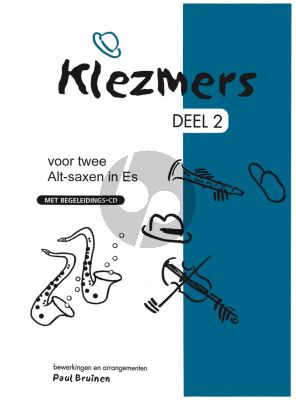 Bruinen Klezmers Vol. 2 2 Altsaxofoons (Bk-Cd)