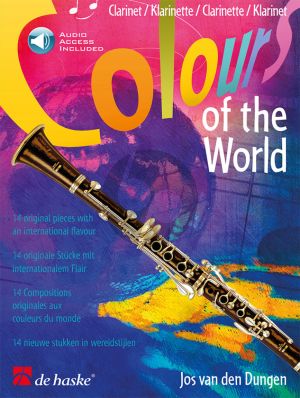 Dungen Colours of the World for Clarinet Book with Cd (14 Original Pieces with an International Flavour) (Intermediate)