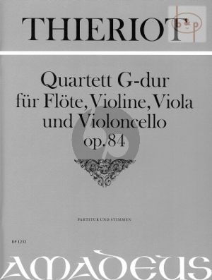 Quartet Op.84 G-major Flute-Vi.-Va.-Vc.