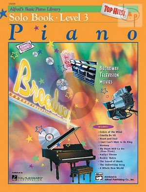 Top Hits Solo Book Level 3 Piano