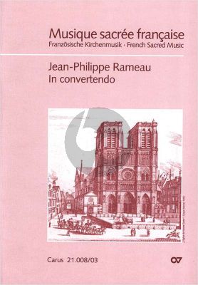 Rameau In Convertendo (Psaume 125 - Grand Motet) Soli-Chor-Orchester Klavierauszug (Jean-Paul C. Montagnier)