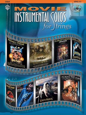 Movie Instrumental Solos for Strings Cello