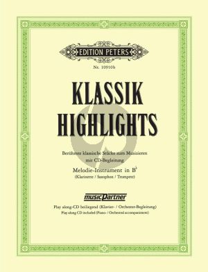 Klassik Highlights Klarinette / Trpmpete / Saxophon