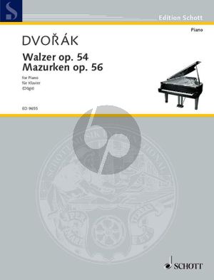 Dvorak Walzer und Mazurkas Op.54 und Op.56 (edited by Klaus Doge)
