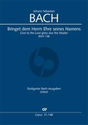 Bach Kantate BWV 148 Bringet dem Herrn Ehre seines Namens (KA) (deutsch/englisch)