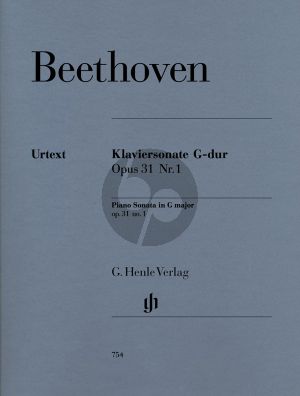 Sonate G-dur Op.31 No.1 Klavier