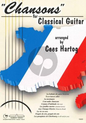 Hartog Chansons for Classical Guitar