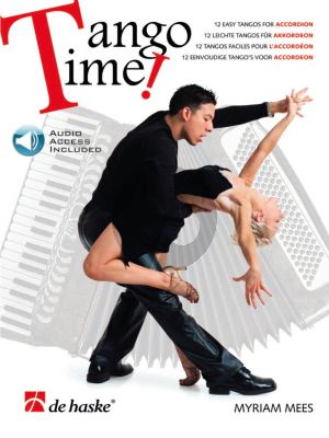 Mees Tango Time! for Accordion (12 Easy Tangos) (Book with Audio online) (Intermediate Level)