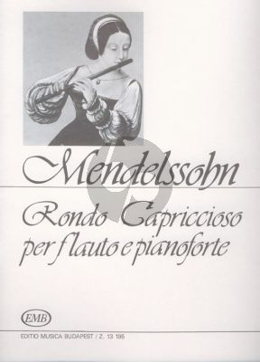 Mendelssohn Rondo Capriccioso Flute and Piano (arr. Vilmos Bántai)