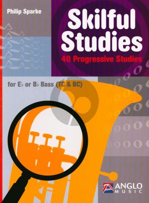 Sparke Skilful Studies 40 Progressive Studies Eb/Bb Bass Treble and Bass Clef Nabestellen