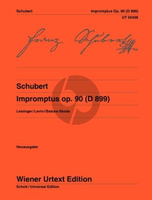 Impromptus Op.90 D 899 Klavier