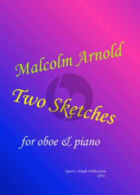 Arnold 2 Sketches Oboe and Piano