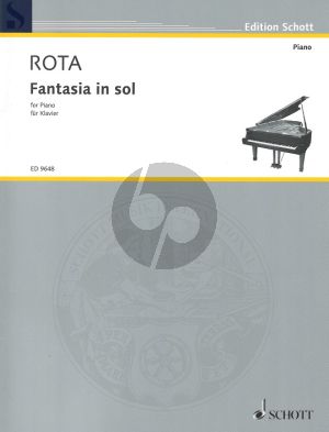 Rota Fantasia en Sol Piano Solo (1944 / 45)