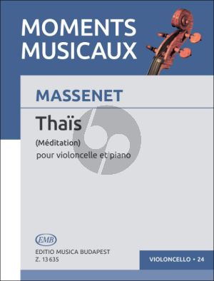 Massenet Meditation from Thais Violoncello-Piano (transcr. Arpad Pejtsik)