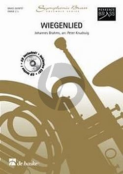 Brahms Wiegenlied for Brass Quintet (Bk-Cd) (Score/Parts) (arr. Peter Knudsvig)