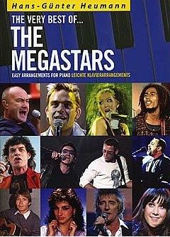 Very Best of the Megastars (Easy Piano Arrangements by H.G. Heumann) (with Texts)