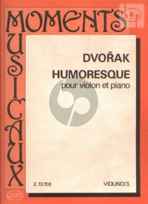 Humoresque Op.101 No.7 fur Violine und Klavier